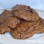 Flourless Chocolate Chewy Cookies