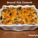 broccoli rice casserole