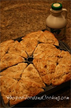 maple pecan scones recipe