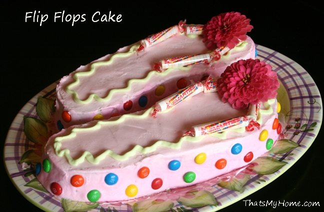 Flip Flop Cake - STOCKPILING MOMS™