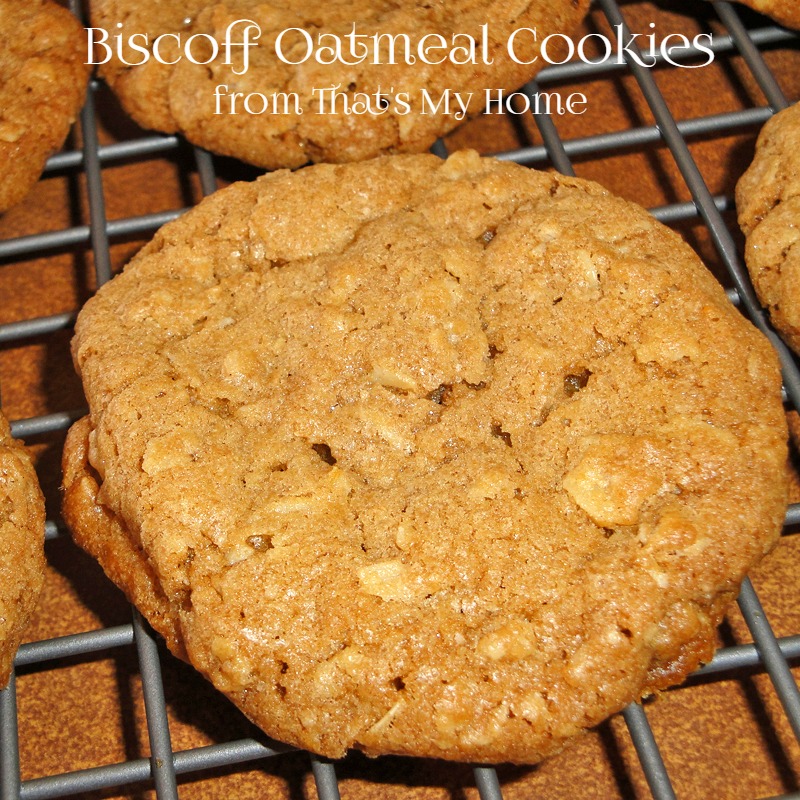 Biscoff Oatmeal Cookies