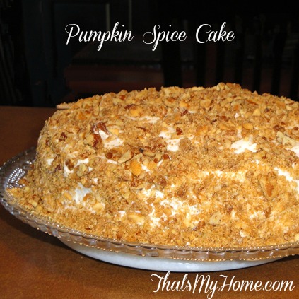 pumpkin spice cake recipe from recipes, food and cooking.com