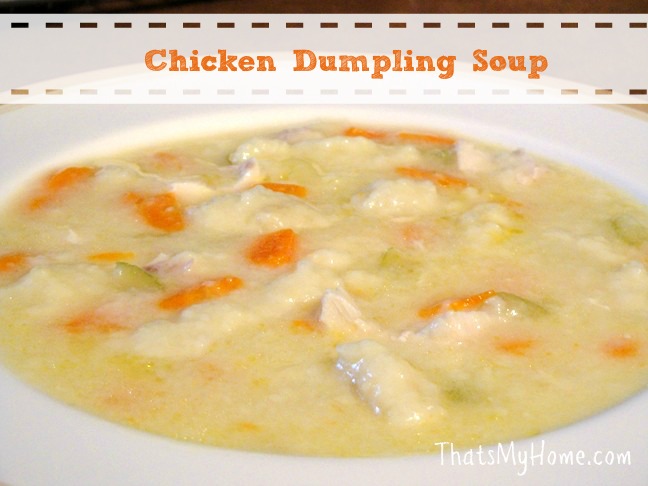 chicken dumpling soup recipe from recipesfoodandcooking.com