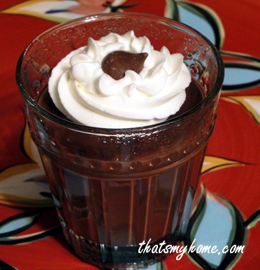 chocolate pudding