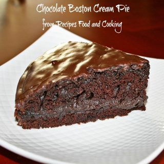 Chocolate Boston Cream Pie