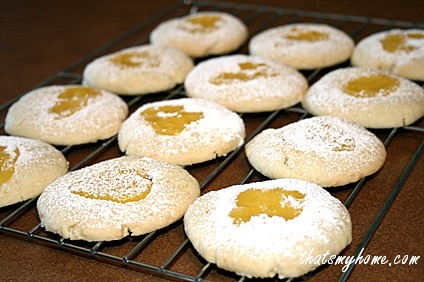 Lemon Thumbprint Cookies