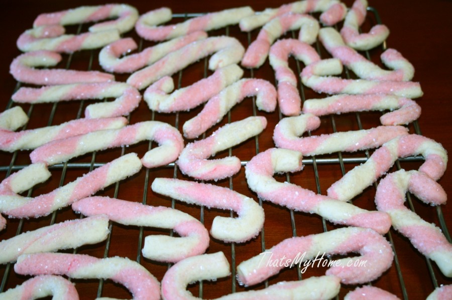 Candy Cane Cookies