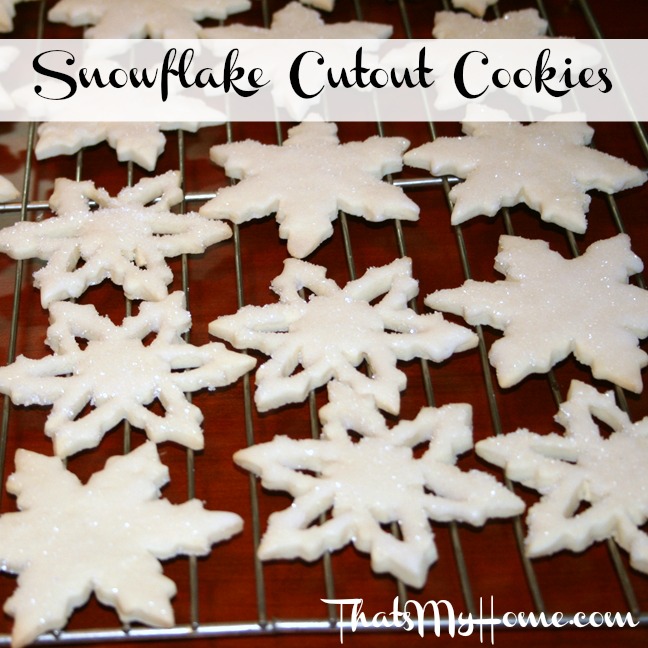 Snowflake Cookies