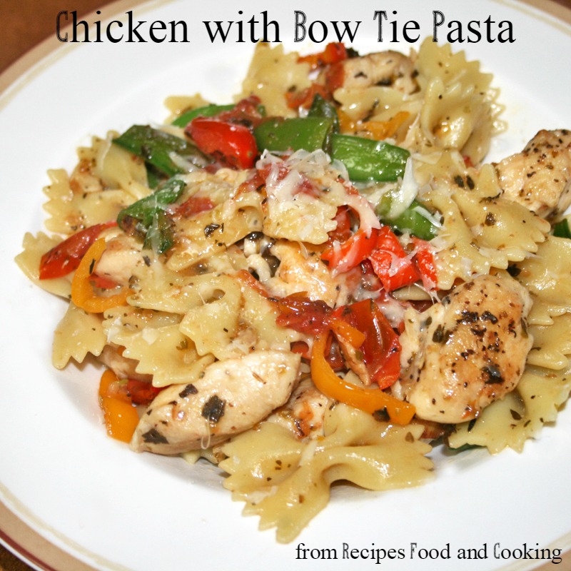 Chicken with Bow Tie Pasta