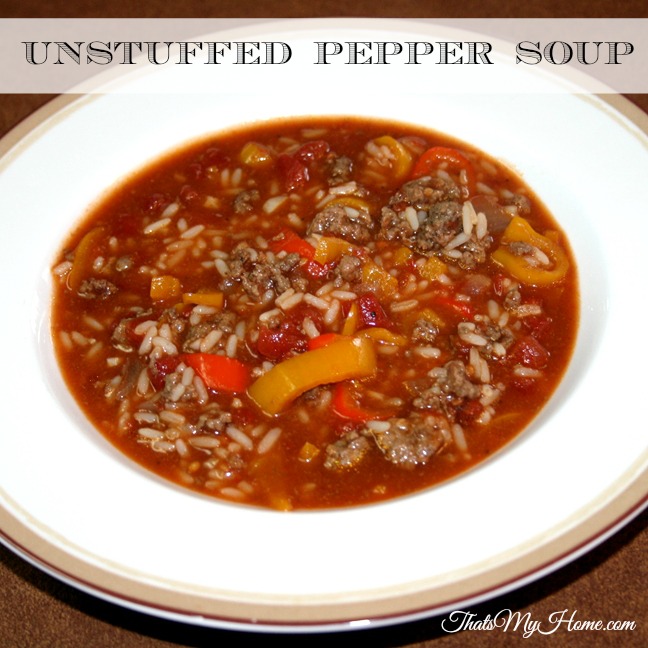 unstuffed-pepper-soup from recipes food and cooking