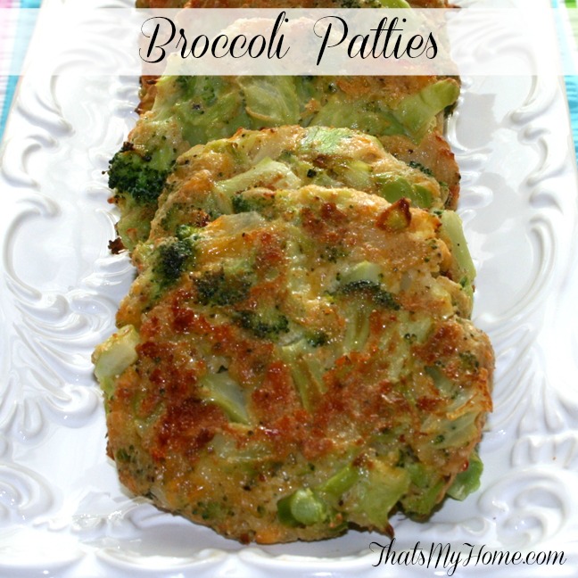 broccoli patties from recipes, food and cooking.com