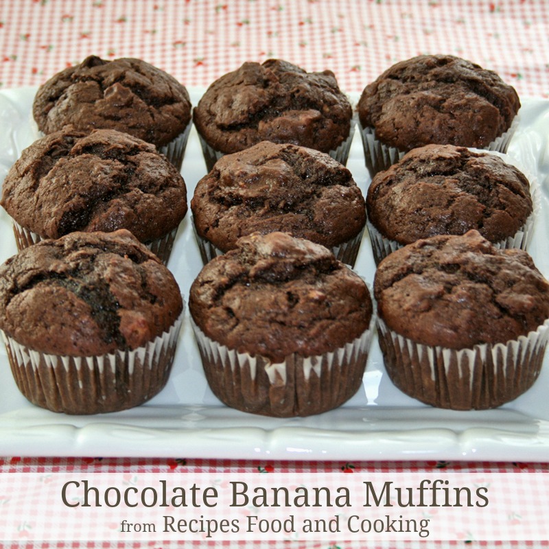 Chocolate Banana Muffins