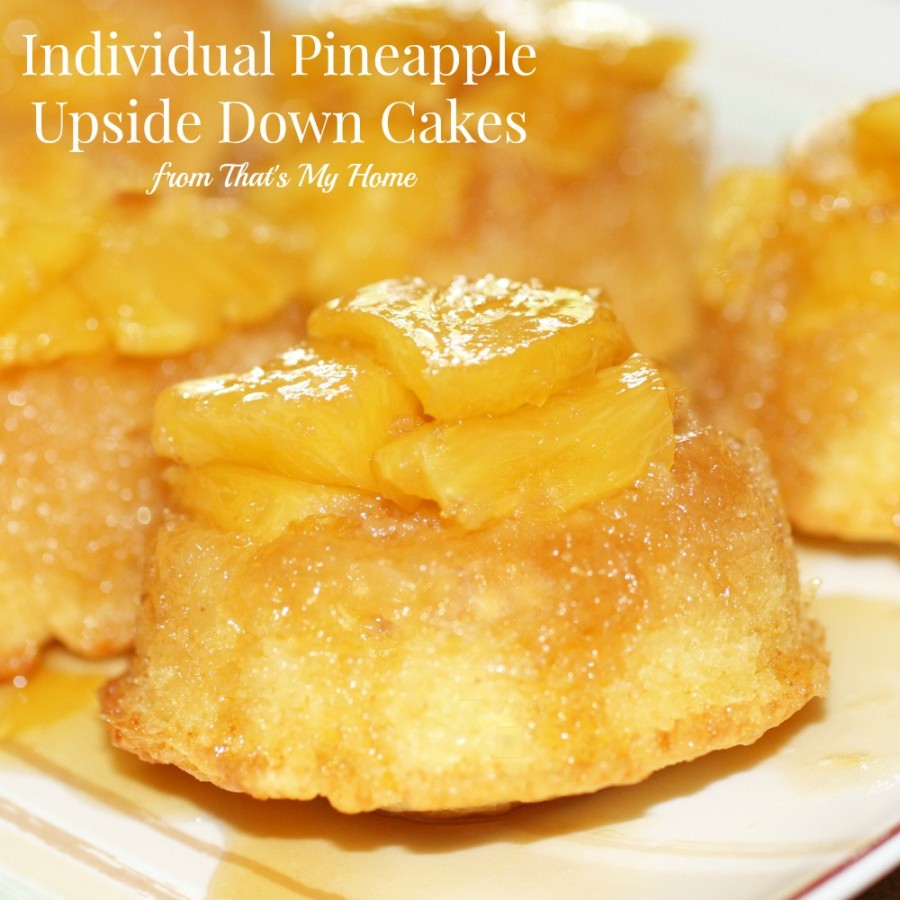 Pineapple Upside Down Cakes at Recipes Food and Cooking