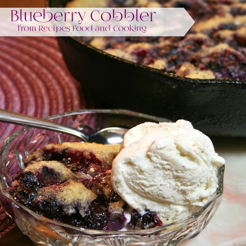 blueberry cobbler