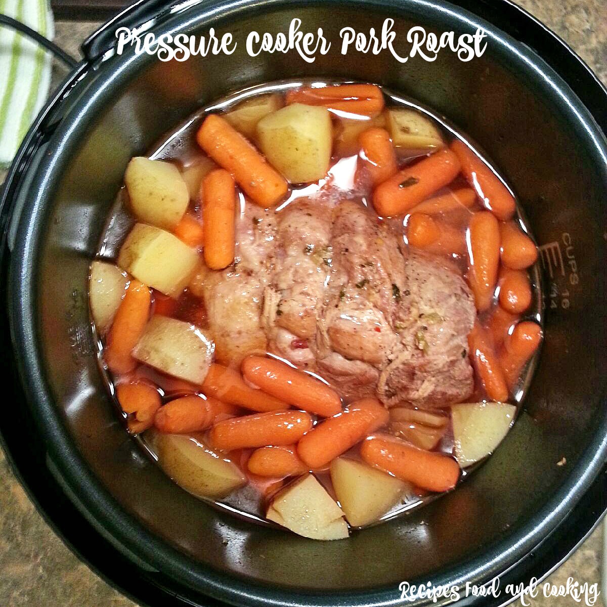 Pressure Cooker Pork Roast