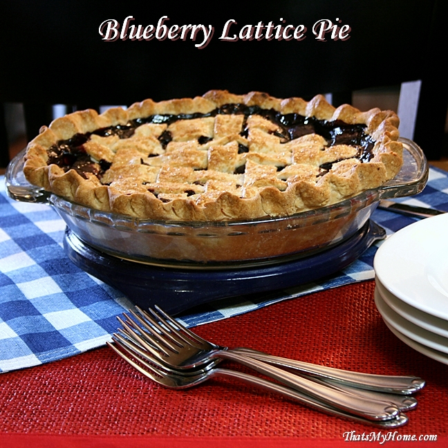 blueberry pie recipe