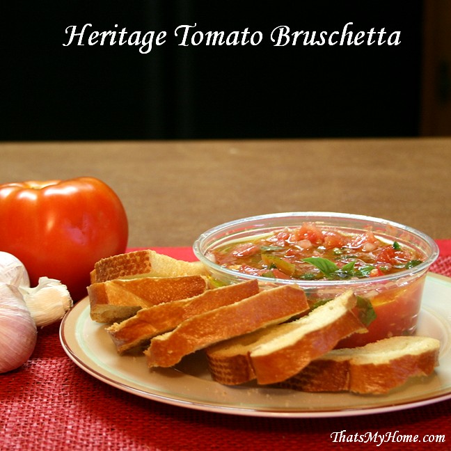 Tomato Bruschetta recipe