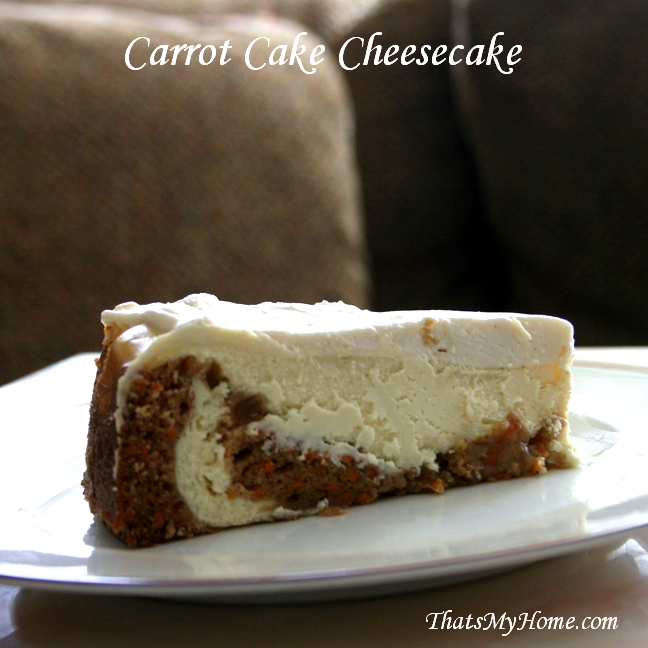 carrot cake cheesecake recipe