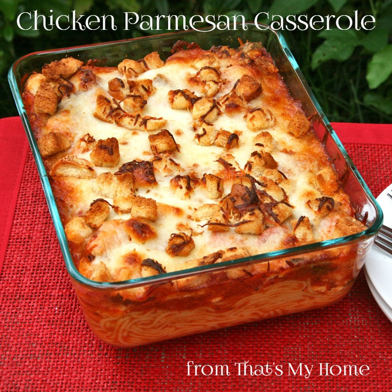 Chicken Parmesan Casserole Recipes Food And Cooking