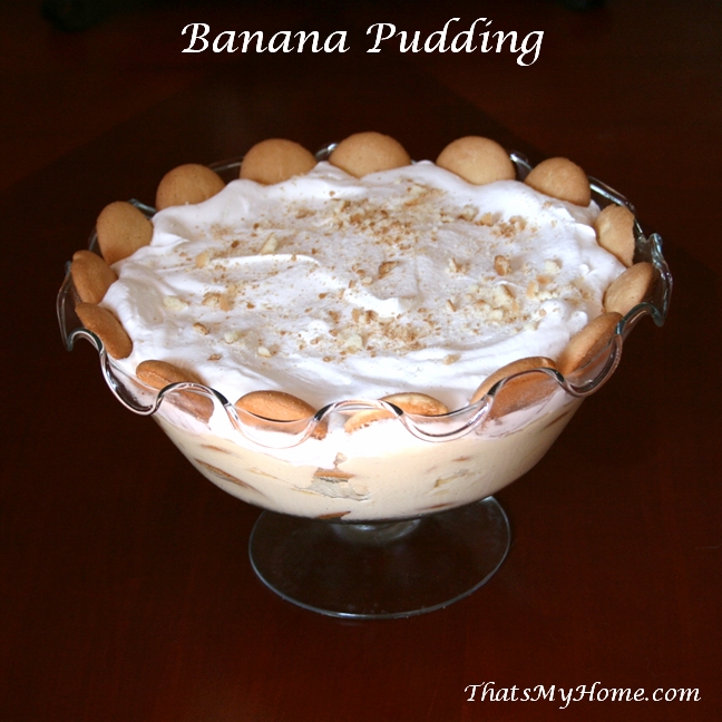 banana pudding recipe