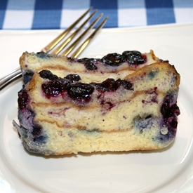 blueberry croissant french toast bread