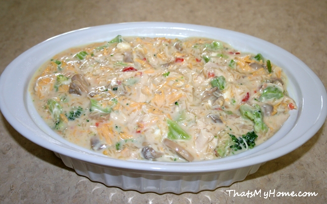 chicken broccoli and rice casserole