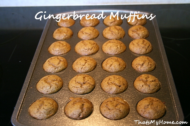 gingerbread muffins recipe