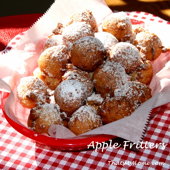 apple fritters recipe