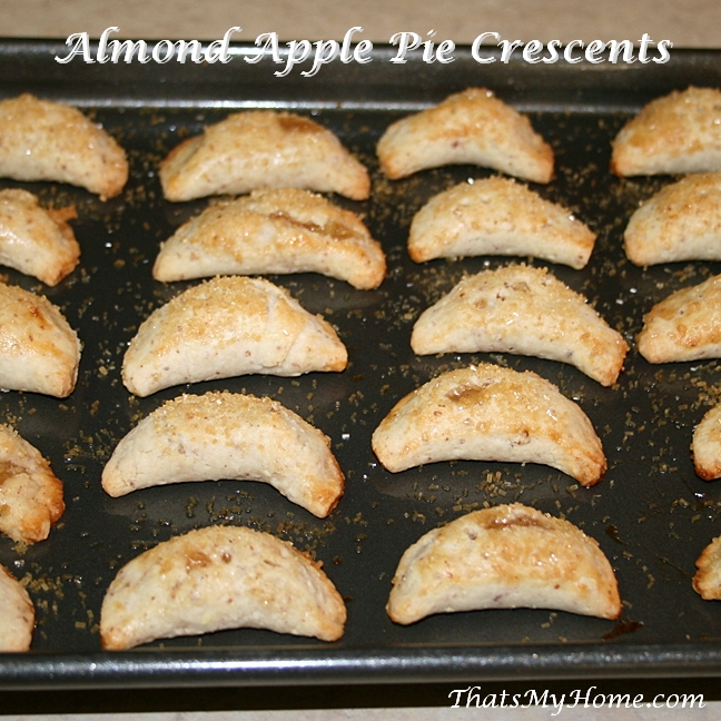 Almond Apple Pie Crescents recipe