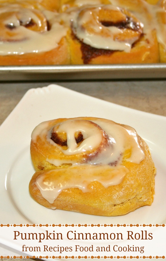 Pumpkin Cinnamon Rolls