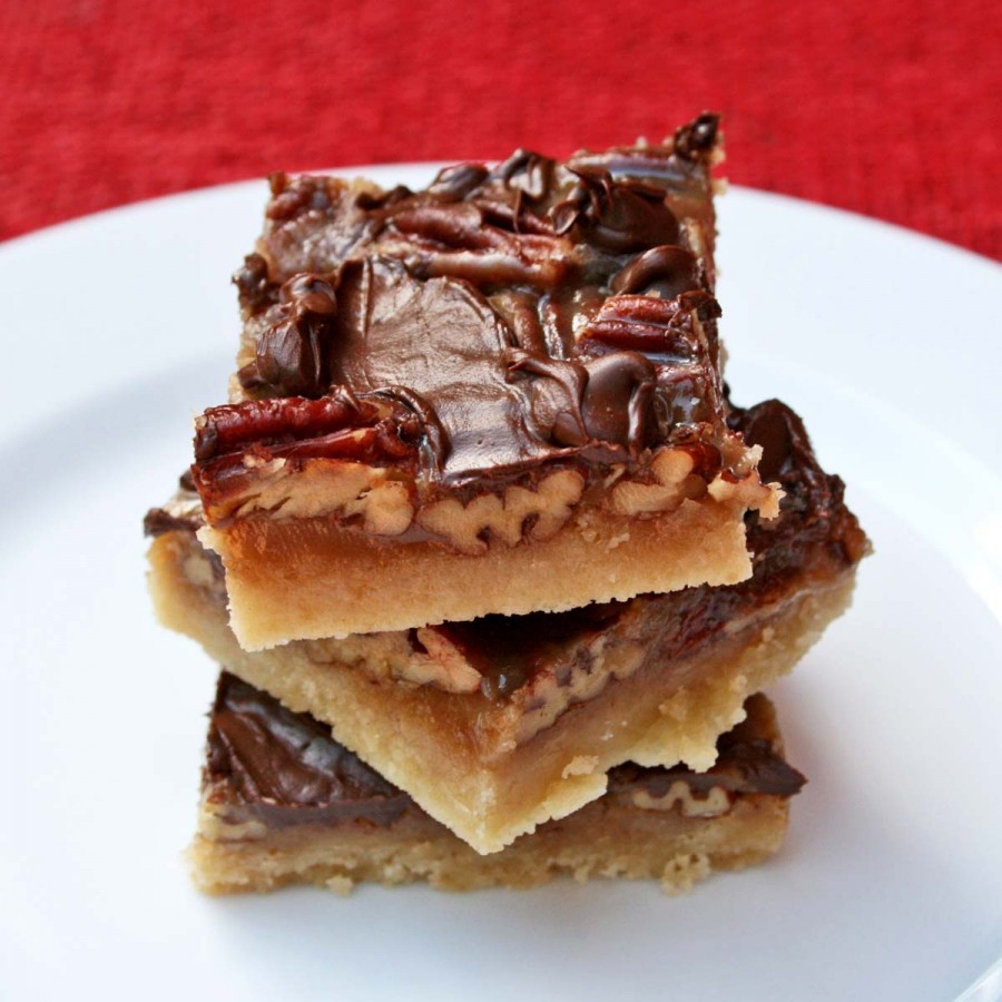 Pecan Turtle Bars