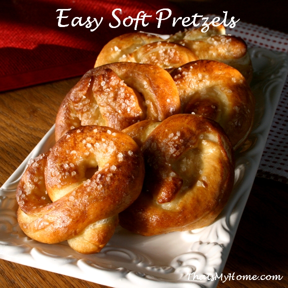 soft pretzels recipe