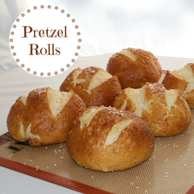 pretzel rolls recipe