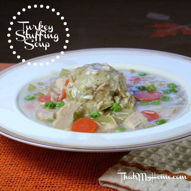 Turkey Stuffing Soup