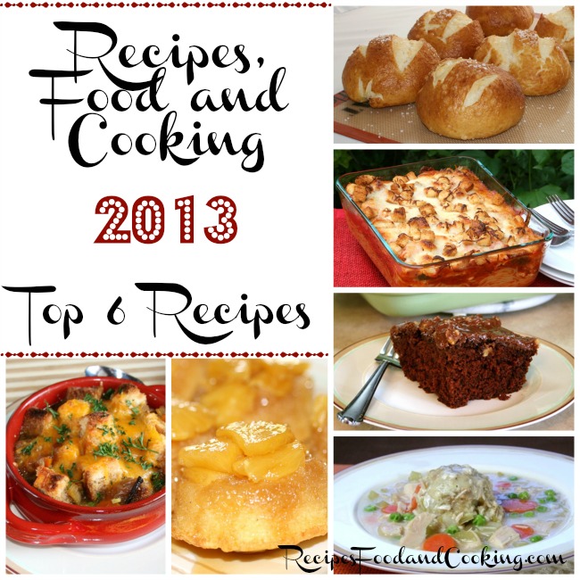 top 6 recipes from recipesfoodandcooking.com