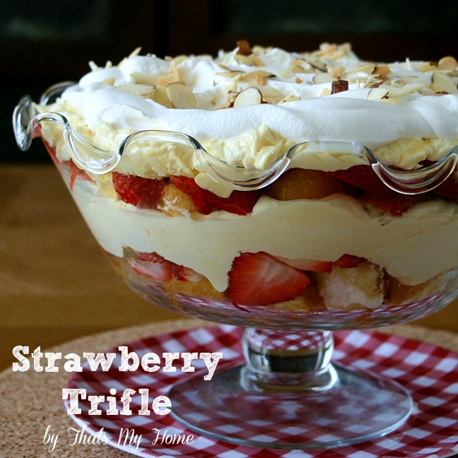 Strawberry Trifle Dessert