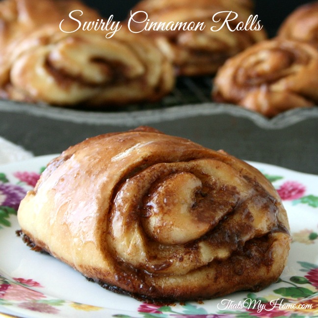 Swirly Cinnamon Rolls from Recipes, Food and Cooking