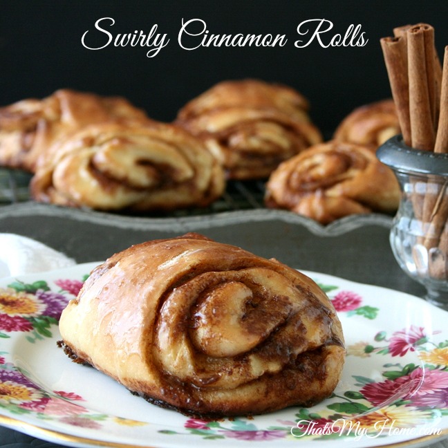 Swirly Cinnamon Rolls from Recipes, Food and Cooking