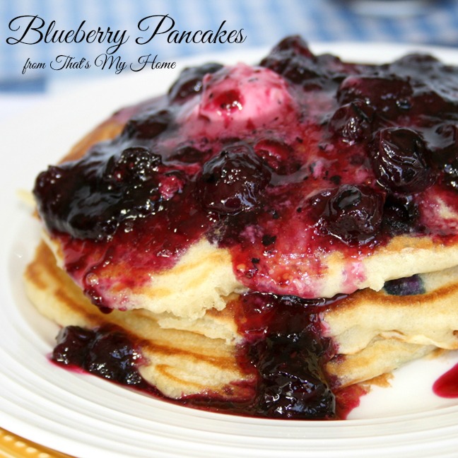 Blueberry Pancakes from Recipes, Food and Cooking