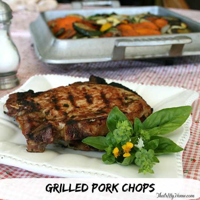 Grilled Pork Chops from Recipes, Food and Cooking