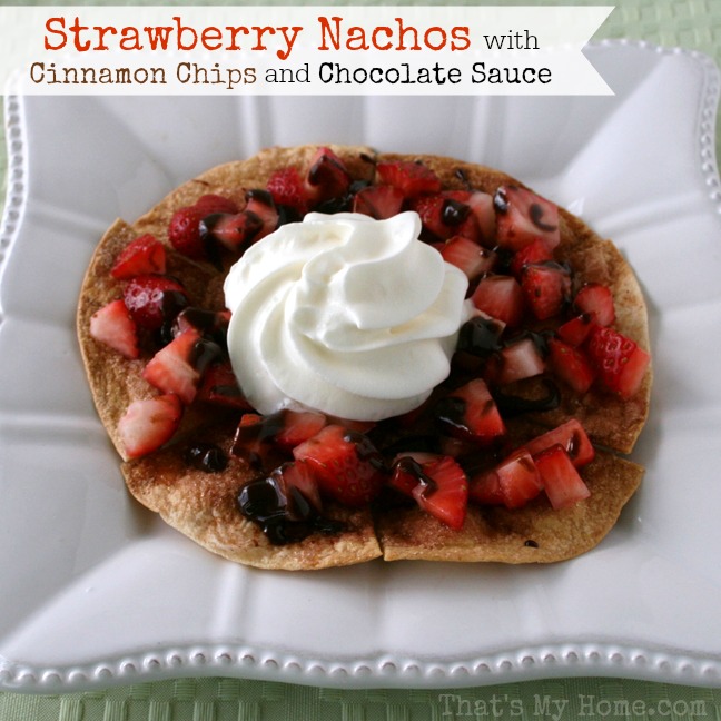 Strawberry Nachos from Recipes, Food and Cooking