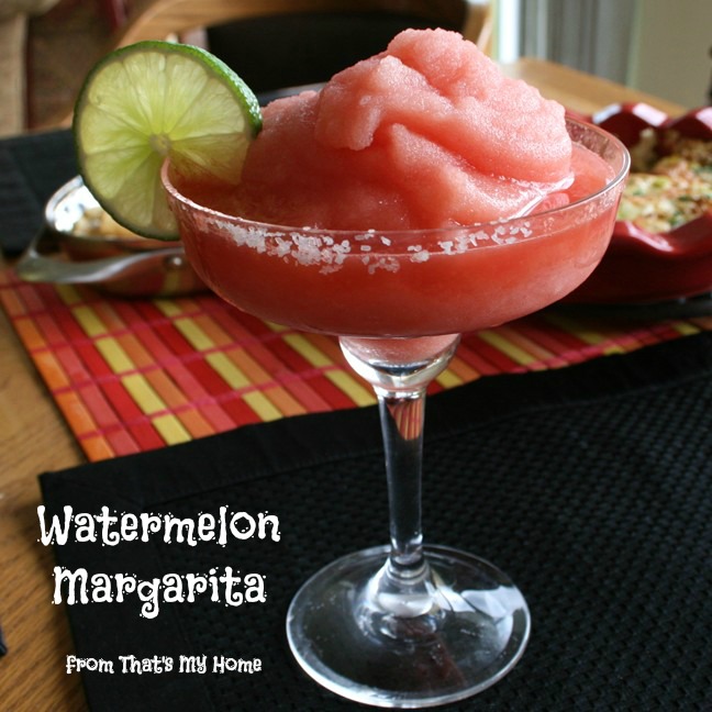 Watermelon Margaritas from That's My Home