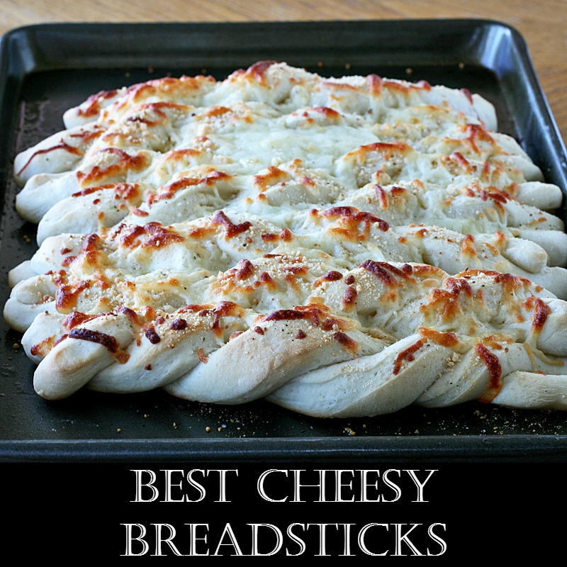 Cheesy Twisted BreadsticksCheesy Twisted Breadsticks