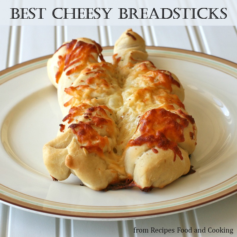 Best Cheesy Twisted Breadsticks