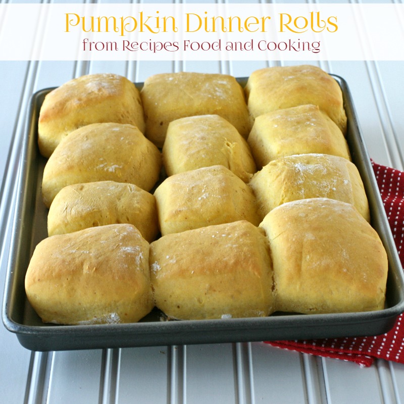 Pumpkin Dinner Rolls