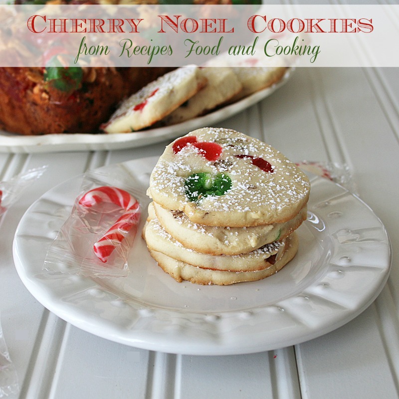 Cherry Noel Cookies