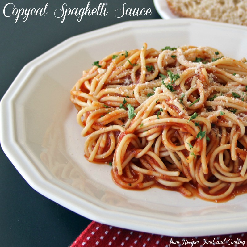 Spatini Spaghetti Sauce Copycat Recipe