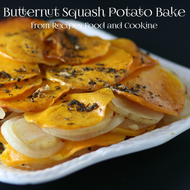 Butternut Squash Potato Bake - Recipes Food and Cooking