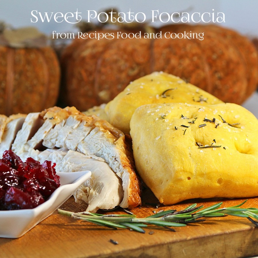 Sweet Potato Focaccia