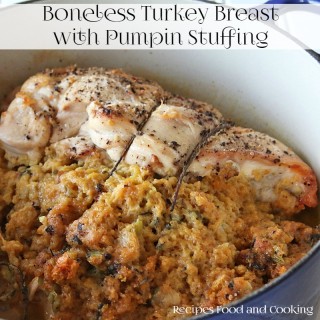 Boneless Turkey Breast with Pumpkin Stuffing